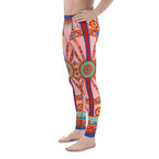 Pink Ornate Men's Leggings