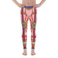 Pink Ornate Men's Leggings
