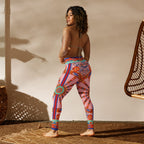 Pink Ornate Yoga Leggings
