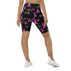 Pink Ribbon Biker Shorts