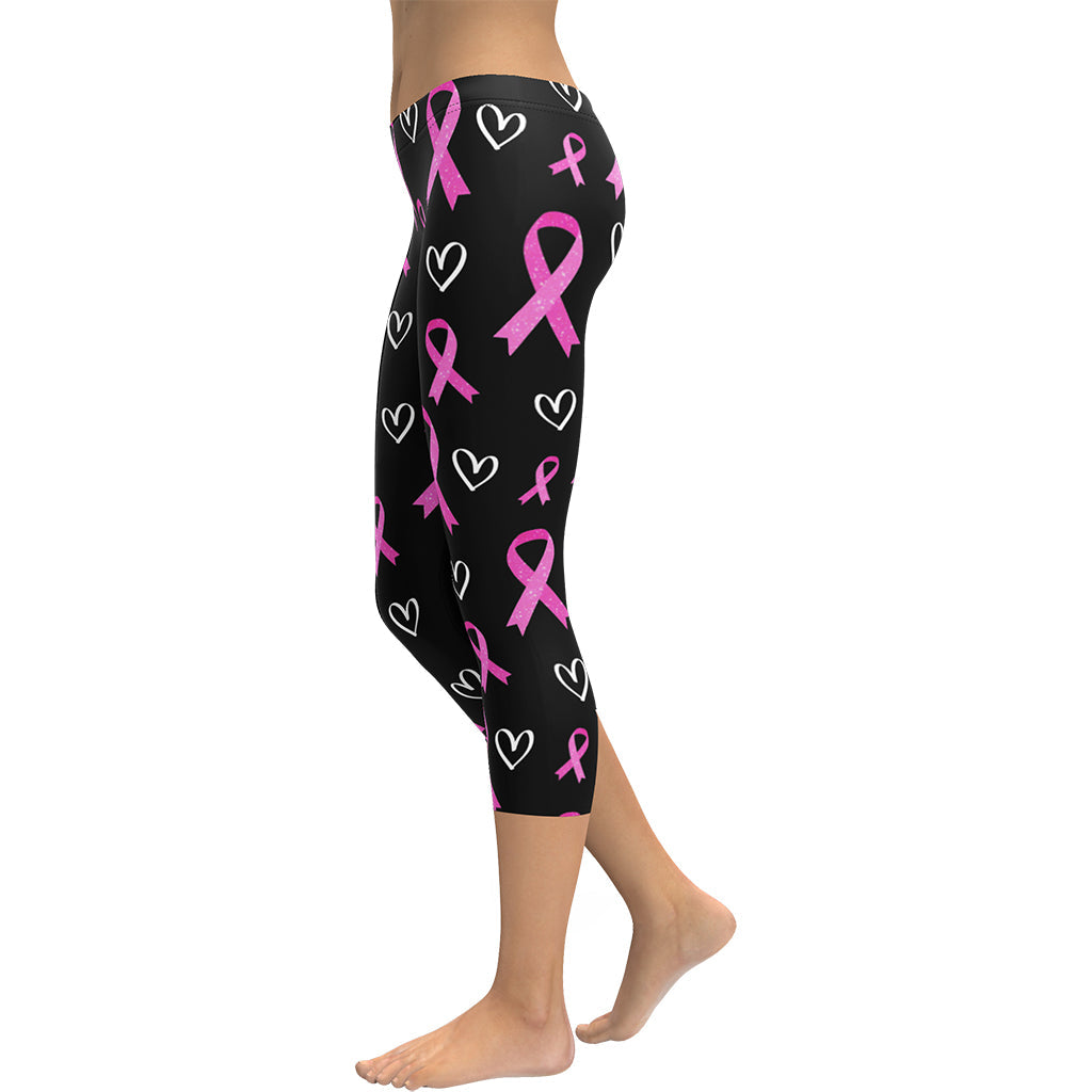 Pink Ribbon Capris