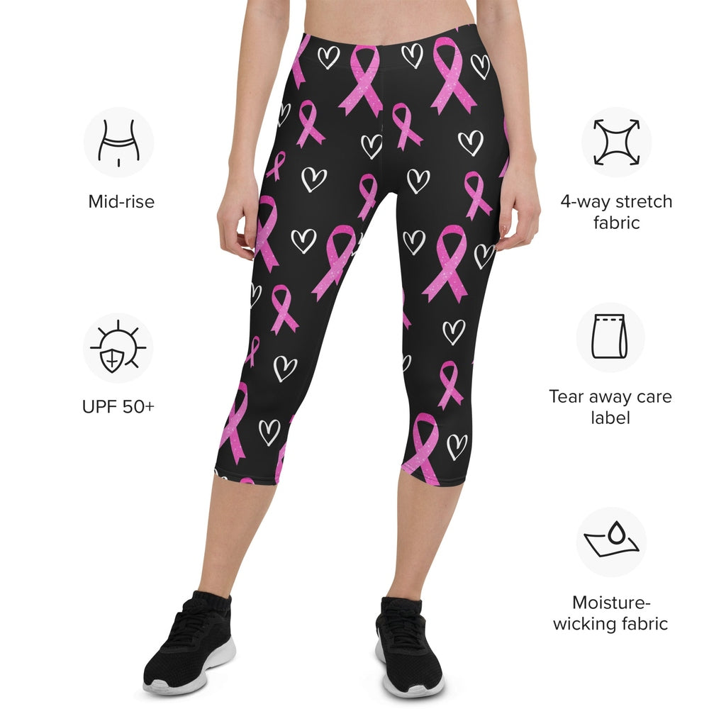 Pink Ribbon Capris