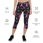 Pink Ribbon Capris