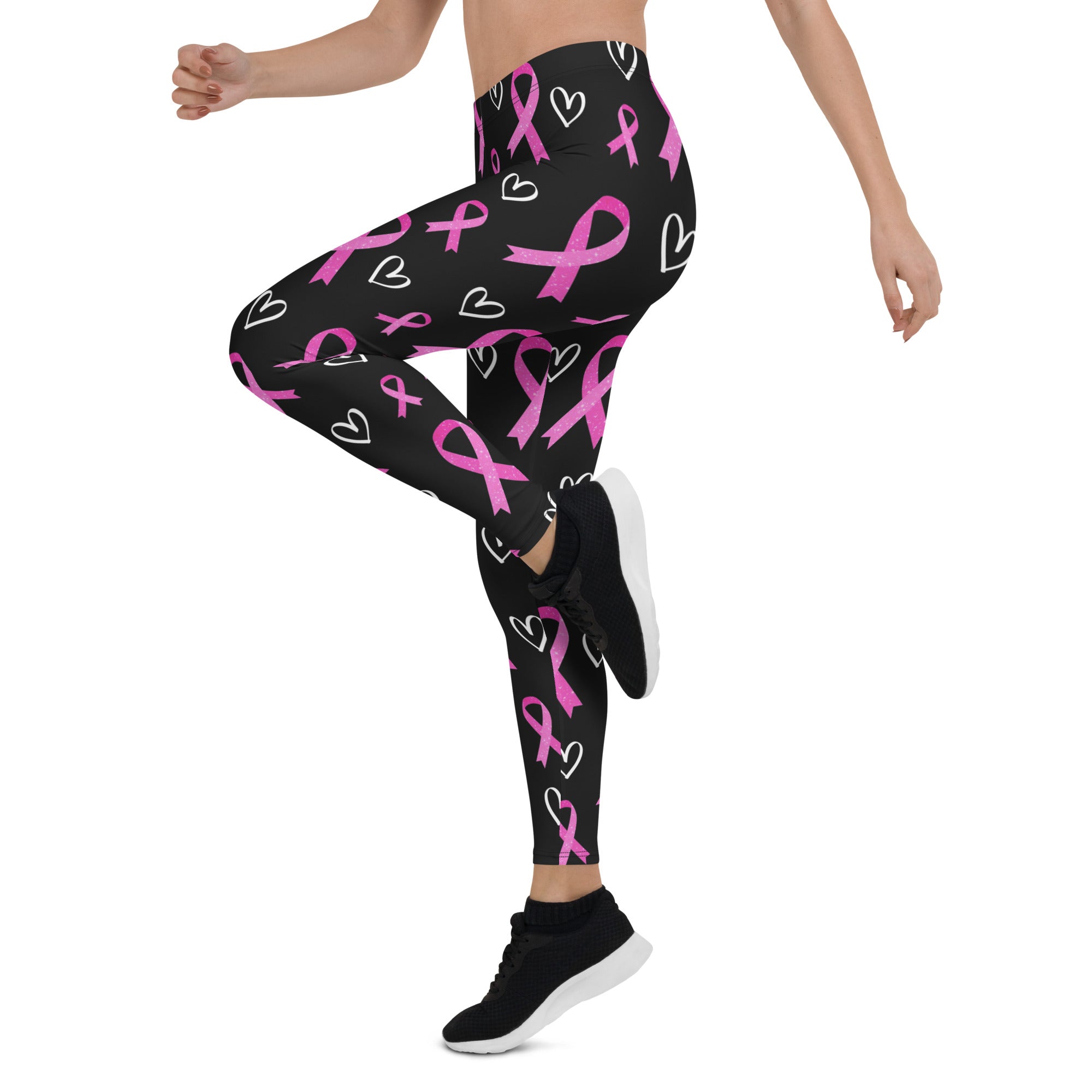 Pink Ribbon Leggings