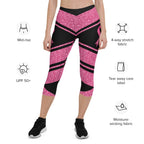 Pink Ribbon Warrior Capris