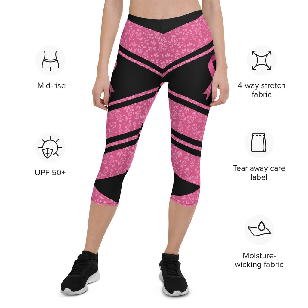 Pink Ribbon Warrior Capris
