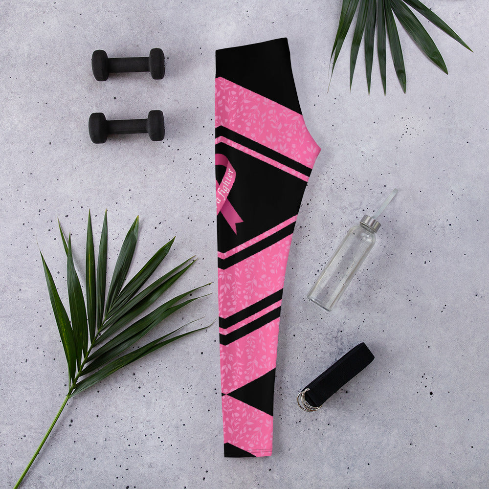 Pink Ribbon Warrior Leggings