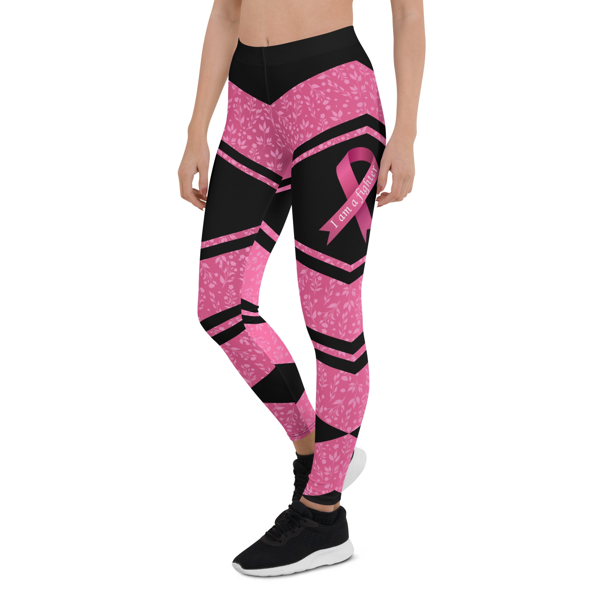 Pink Ribbon Warrior Leggings