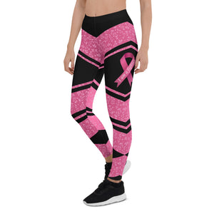 Pink Ribbon Warrior Leggings