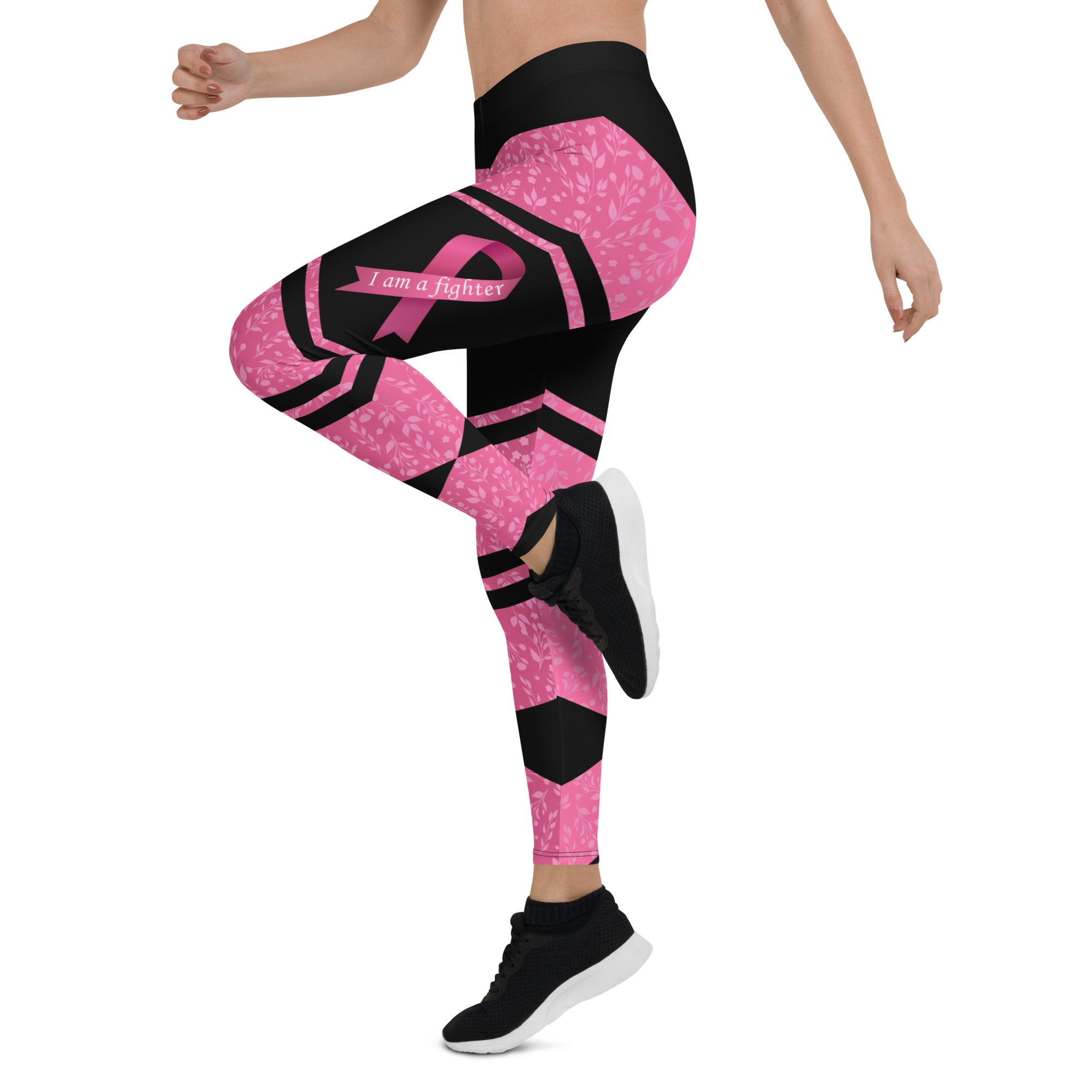 Pink Ribbon Warrior Leggings