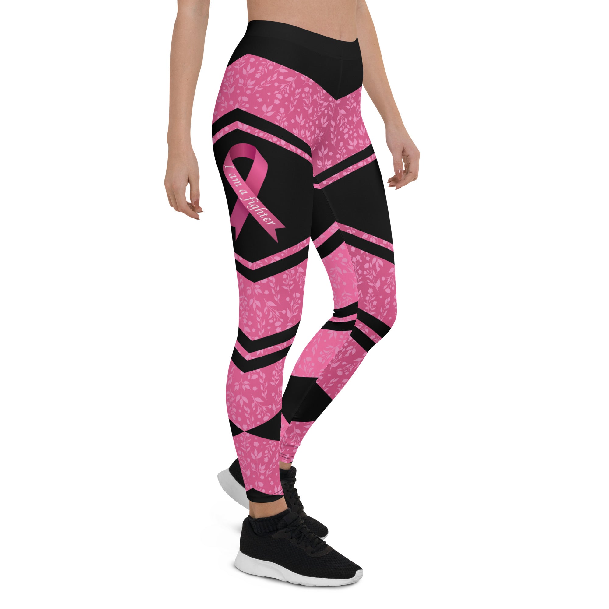 Pink Ribbon Warrior Leggings