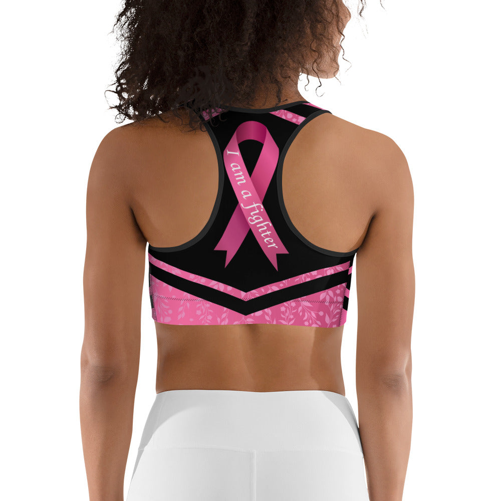 Pink Ribbon Warrior Sports Bra