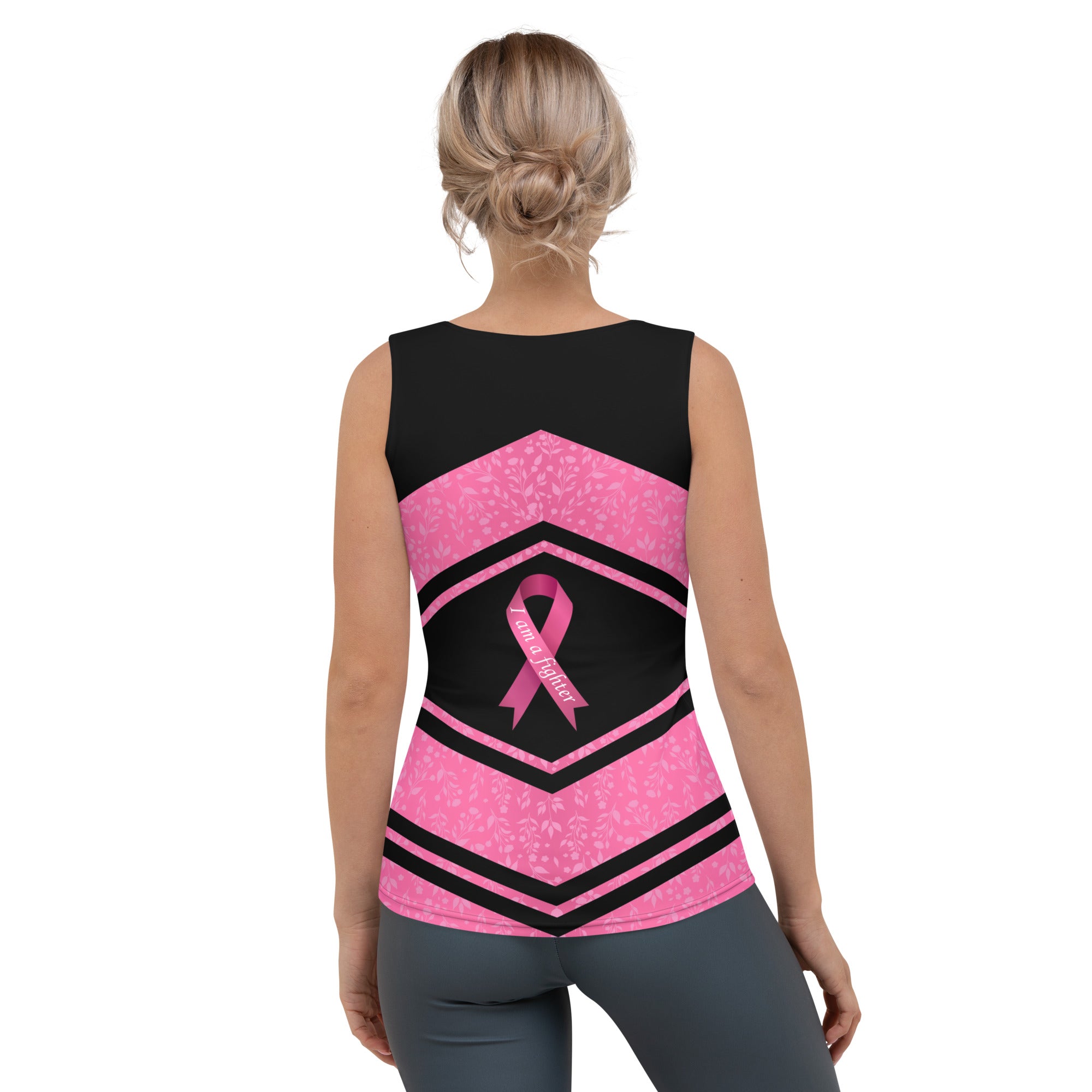 Pink Ribbon Warrior Tank Top