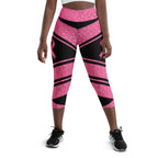 Pink Ribbon Warrior Yoga Capris