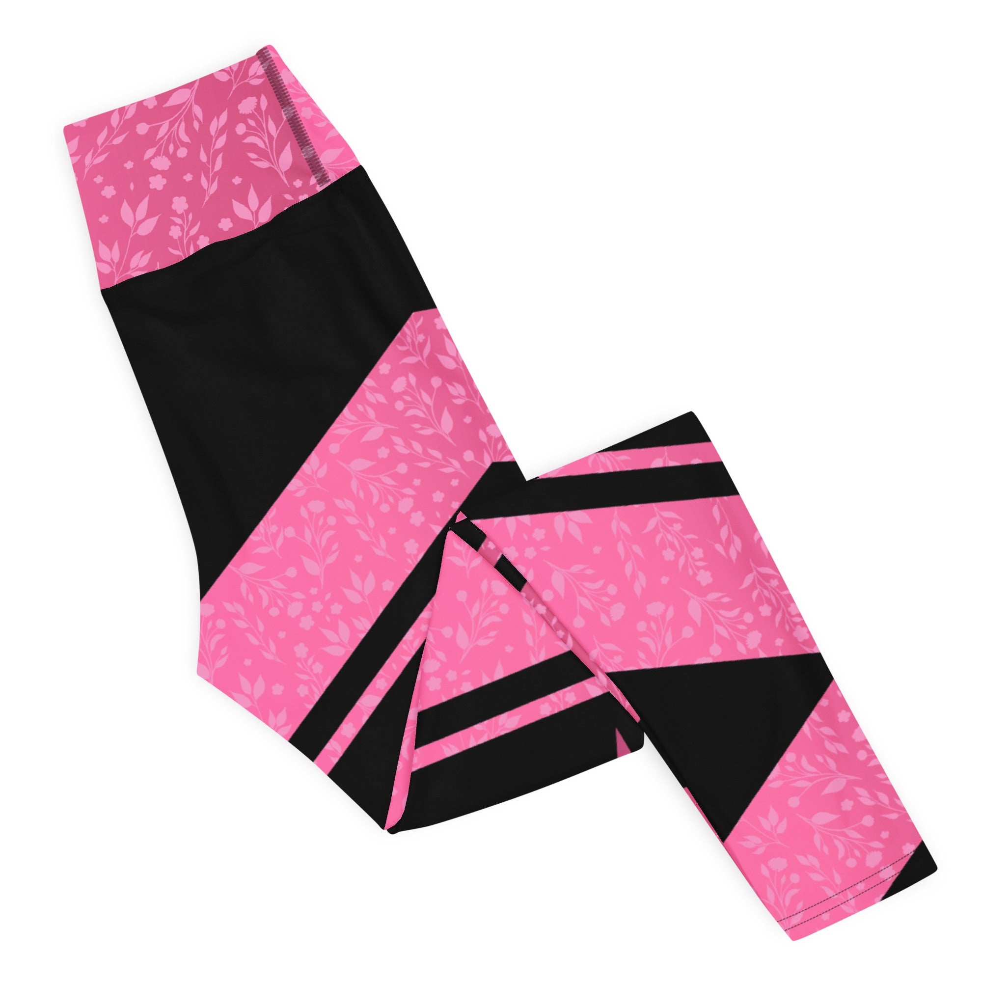 Pink Ribbon Warrior Yoga Leggings