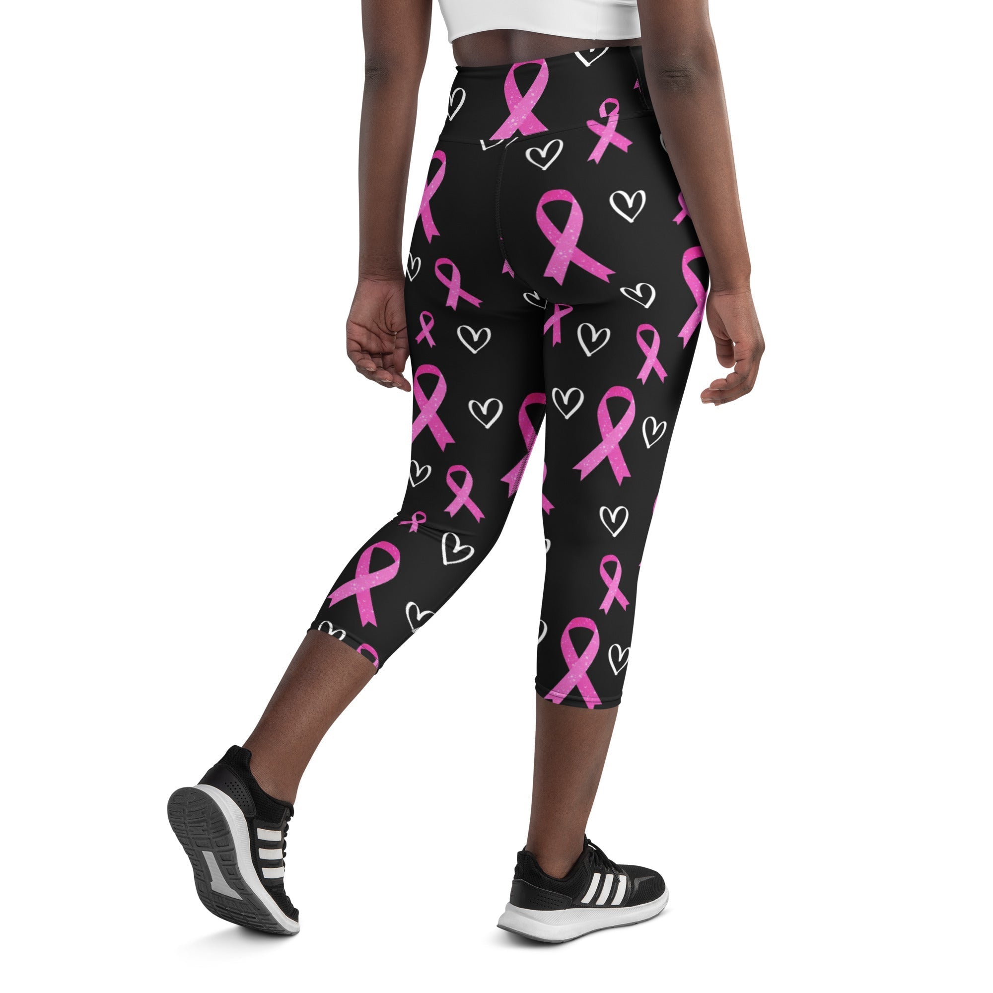 Pink Ribbon Yoga Capris