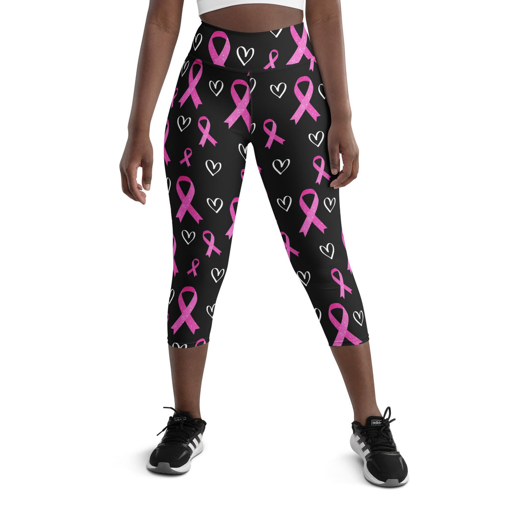 Pink Ribbon Yoga Capris