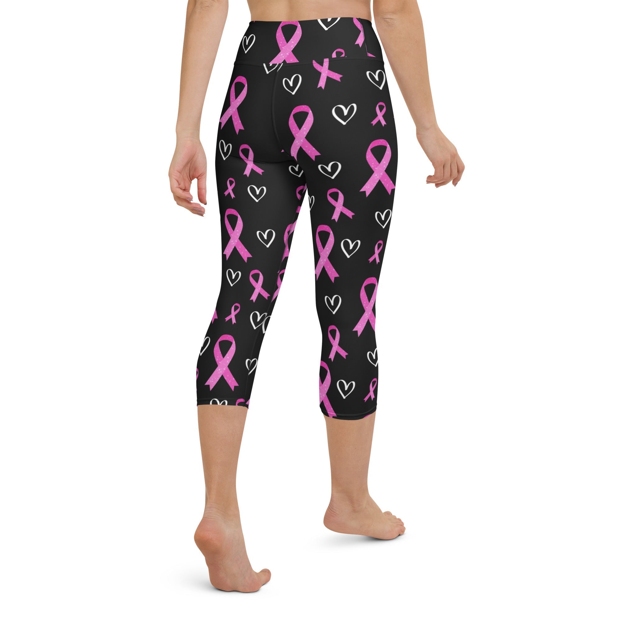 Pink Ribbon Yoga Capris