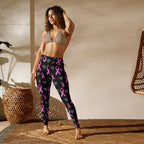 Pink Ribbon Yoga Leggings