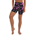 Pink Ribbon Yoga Shorts