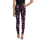 Pink Ribbon Youth Leggings