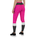 Pink Santa's Outfit Leggings