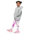 Pink Sassy Santa Kid's Leggings