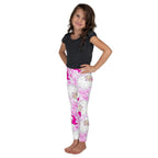 Pink Sassy Santa Kid's Leggings