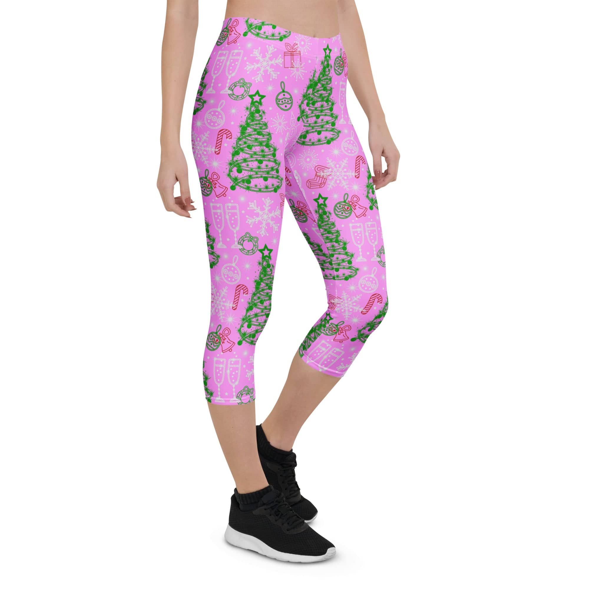 Pink Tinsel Dreams Capris