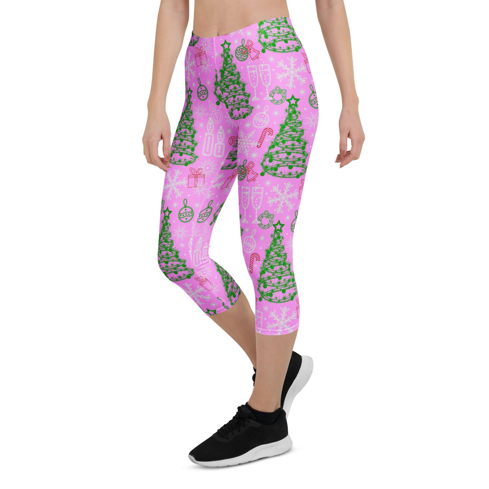 Pink Tinsel Dreams Capris