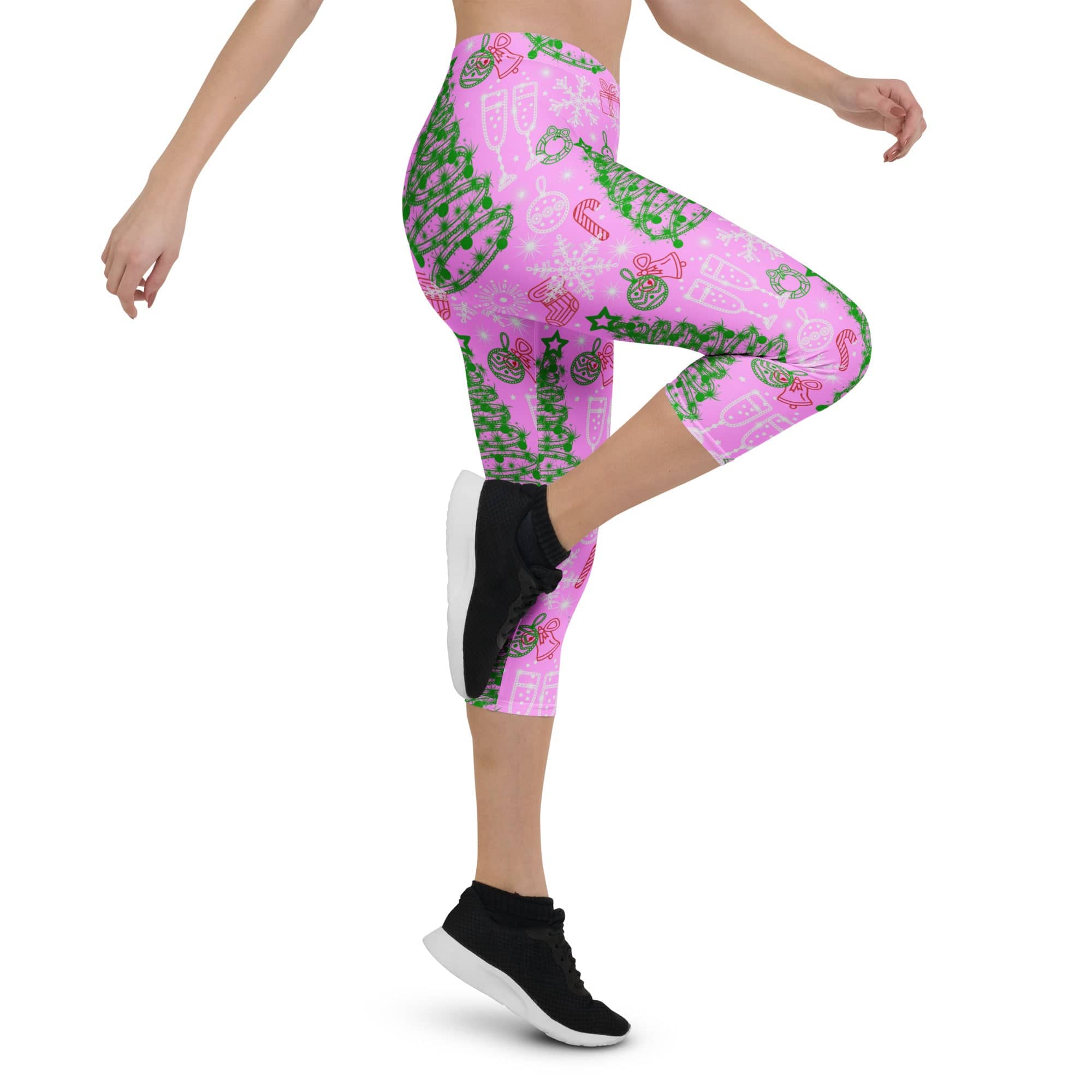 Pink Tinsel Dreams Capris