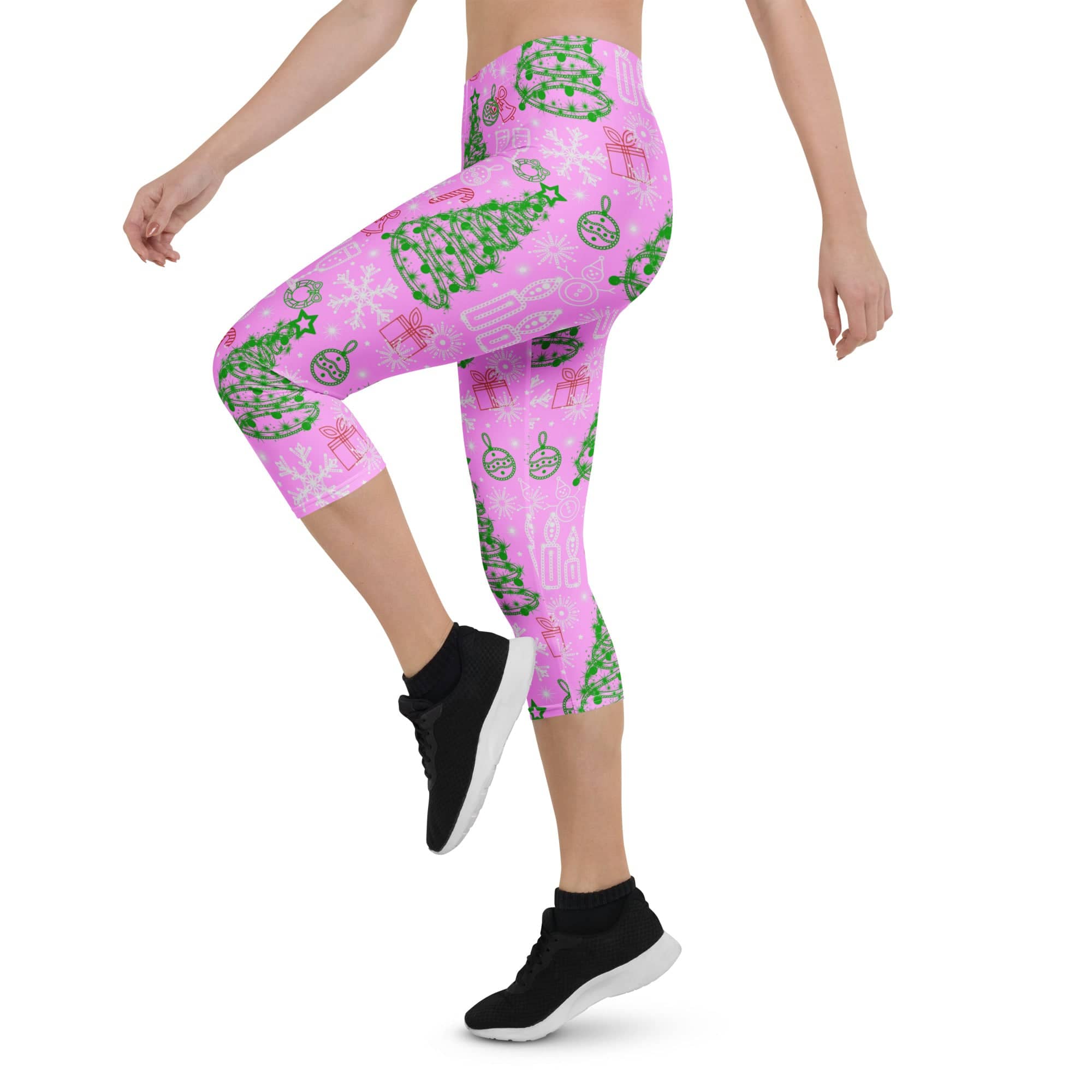 Pink Tinsel Dreams Capris
