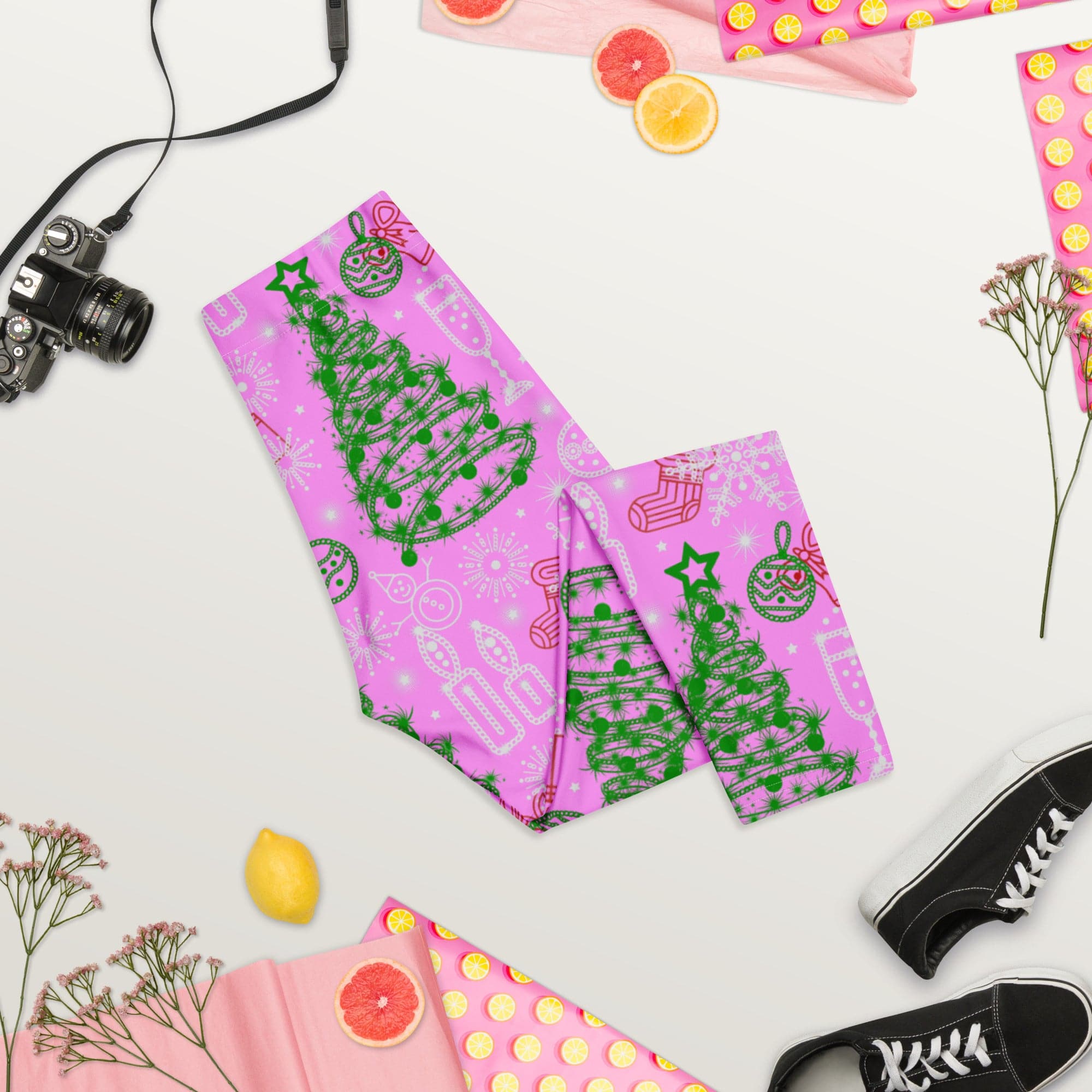 Pink Tinsel Dreams Capris