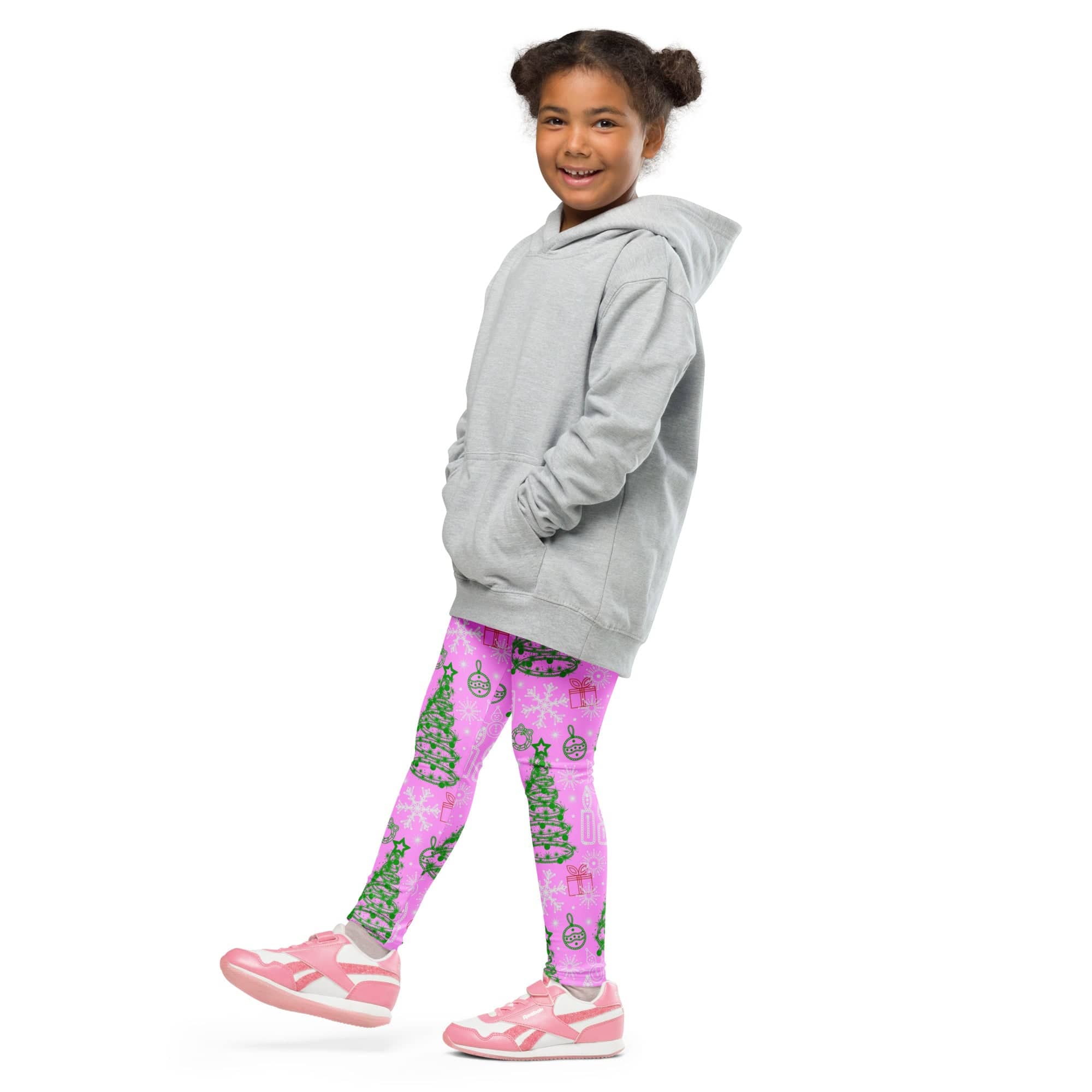 Pink Tinsel Dreams Kid's Leggings