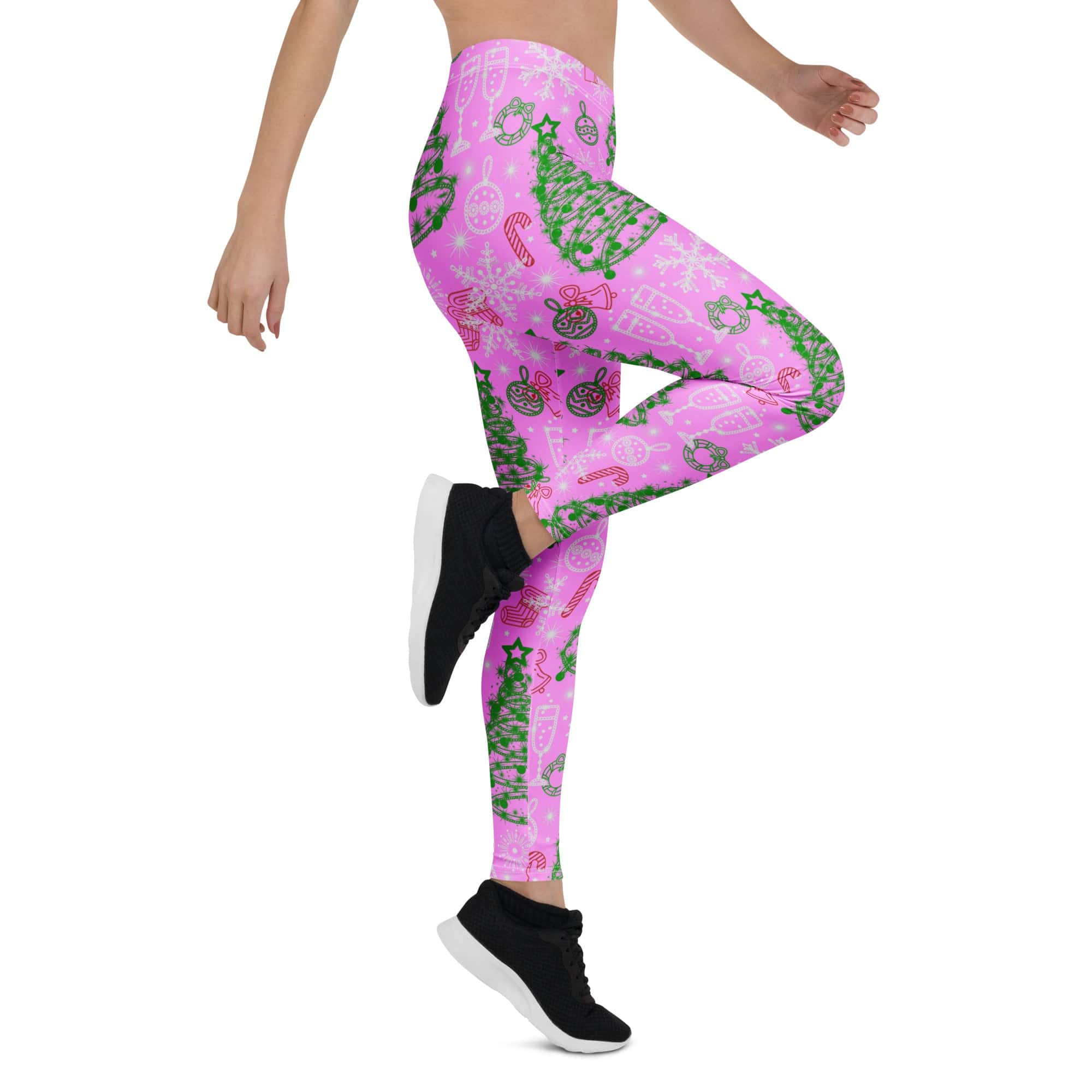 Pink Tinsel Dreams Leggings