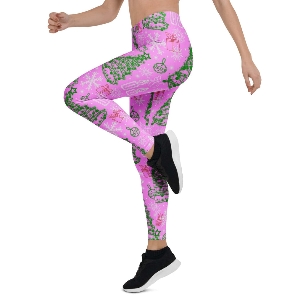 Pink Tinsel Dreams Leggings