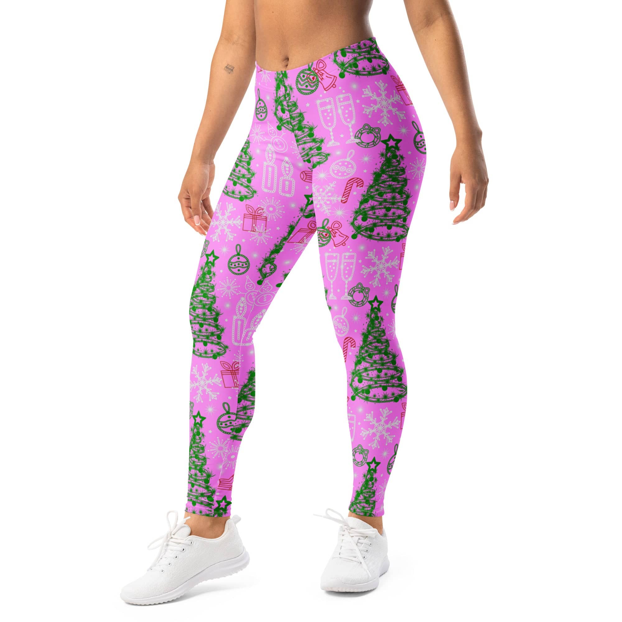 Pink Tinsel Dreams Leggings