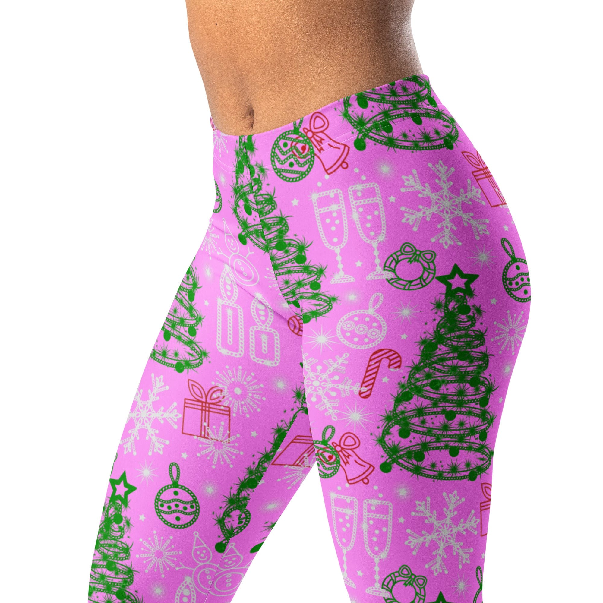 Pink Tinsel Dreams Leggings