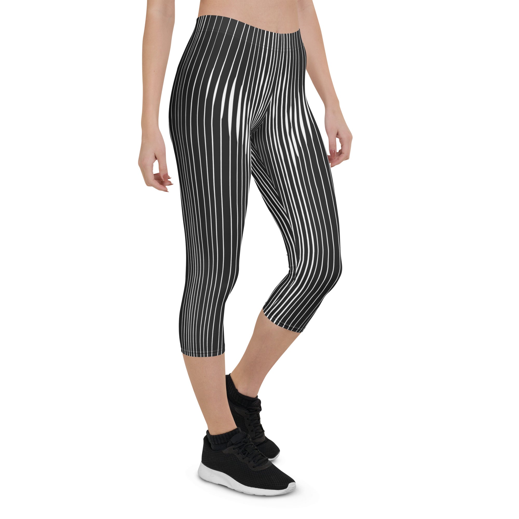 Pinstripe Illusion Capris
