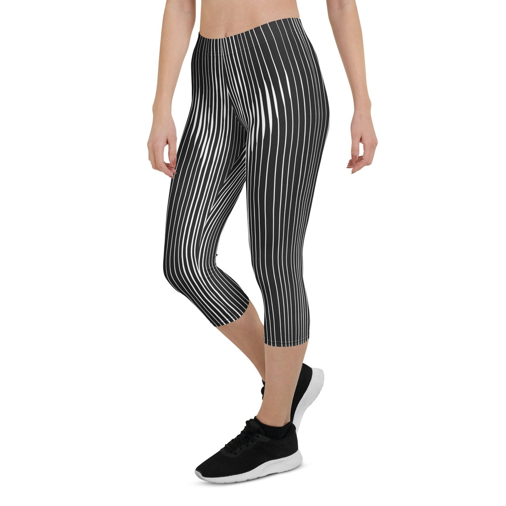Pinstripe Illusion Capris