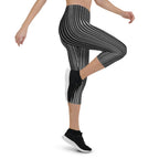 Pinstripe Illusion Capris