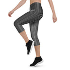 Pinstripe Illusion Capris