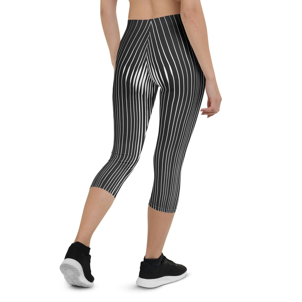 Pinstripe Illusion Capris