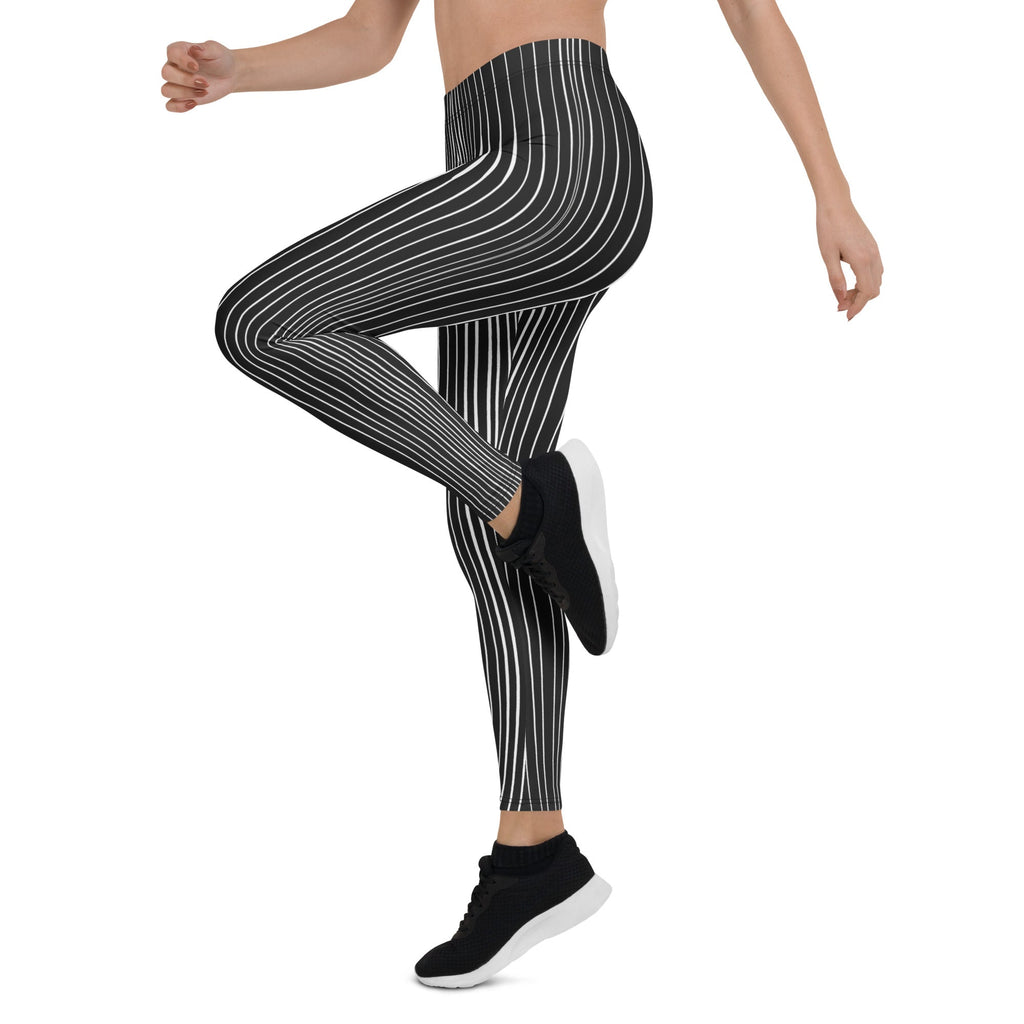 Pinstripe Illusion Leggings