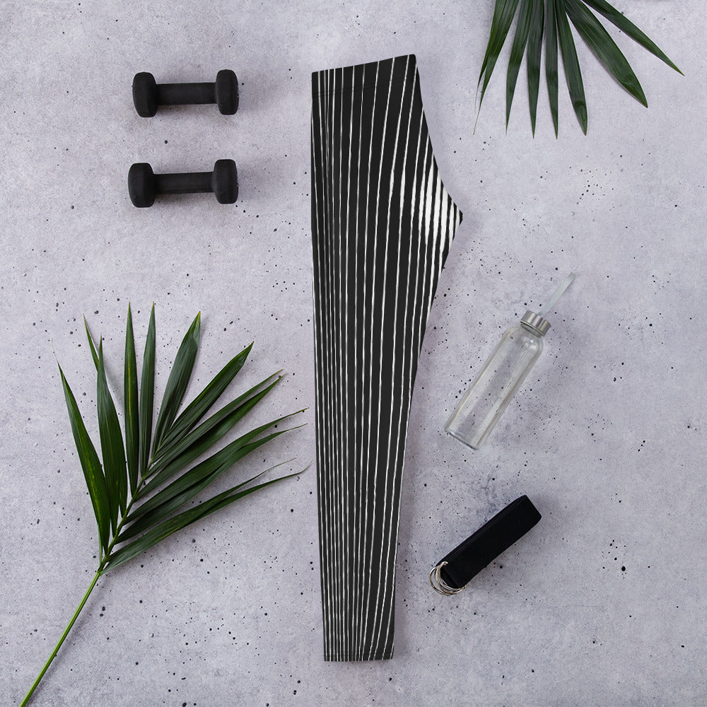 Pinstripe Illusion Leggings