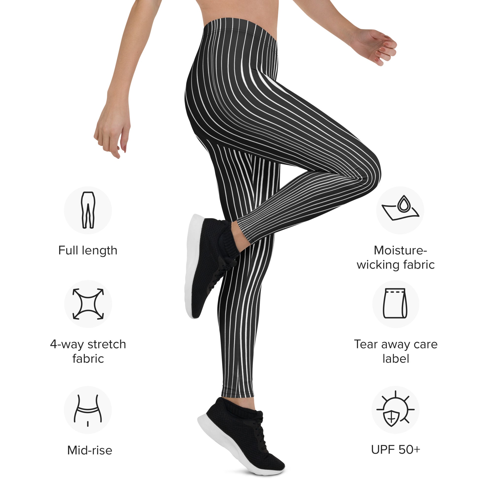 Pinstripe Illusion Leggings