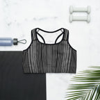 Pinstripe Illusion Sports Bra
