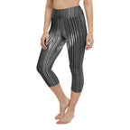 Pinstripe Illusion Yoga Capris