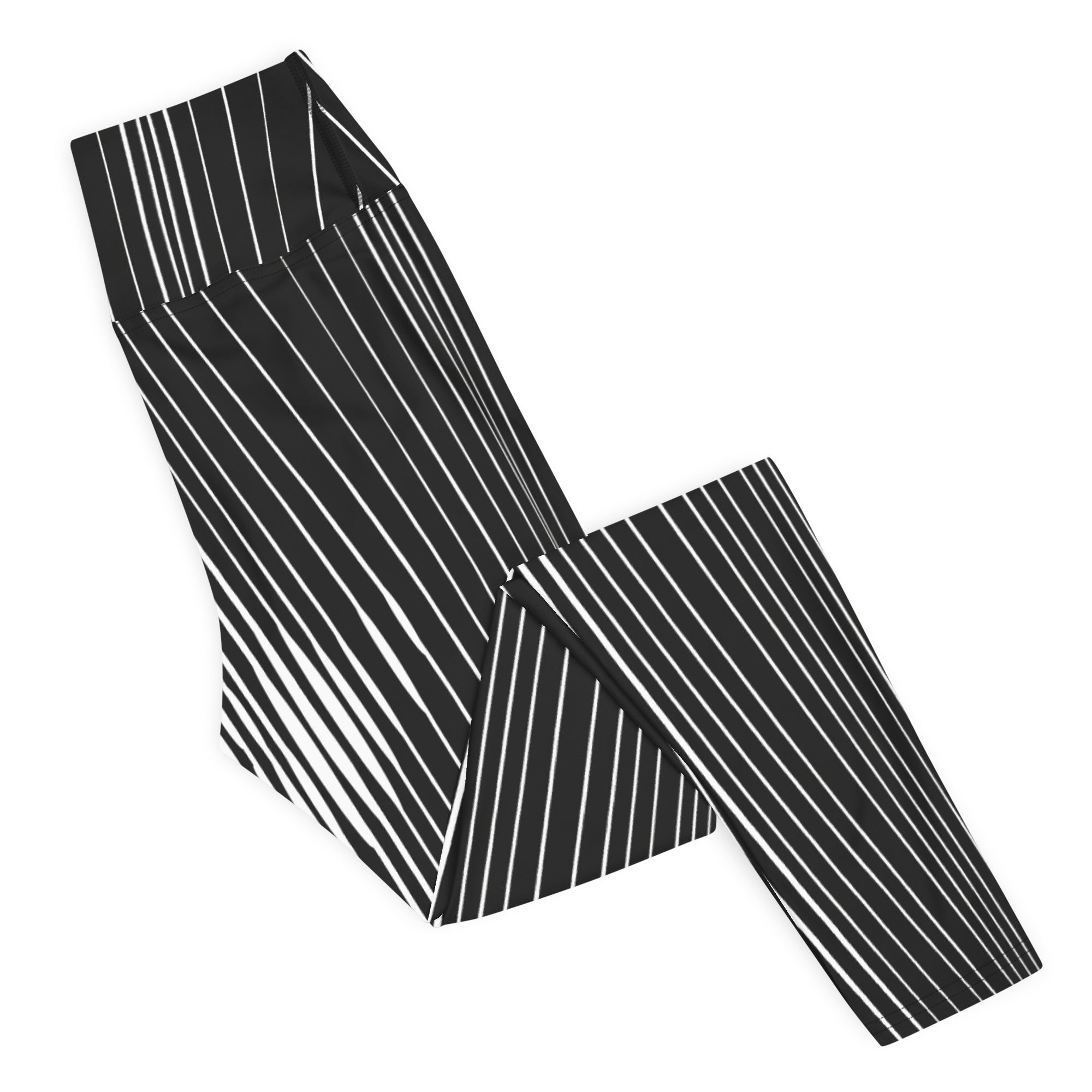 Pinstripe Illusion Yoga Leggings