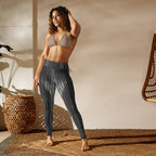 Pinstripe Illusion Yoga Leggings